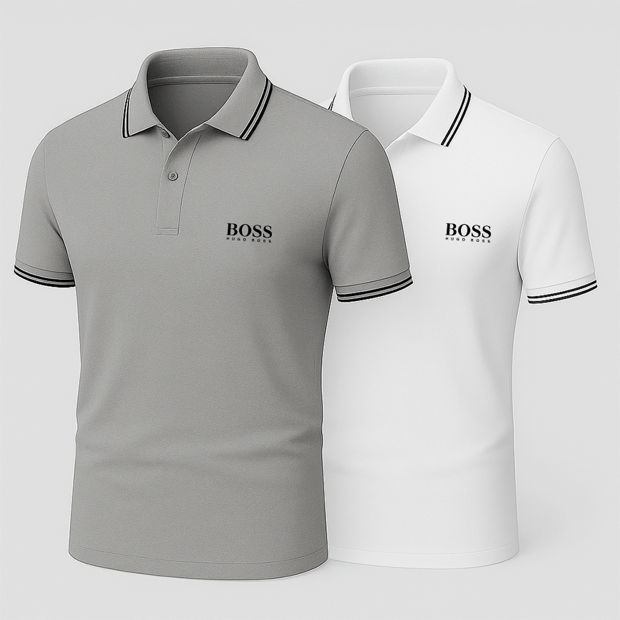 [TAKE 2, PAY FOR 1] 2-PIECE SET PREMIERE POLO SHIRTS
